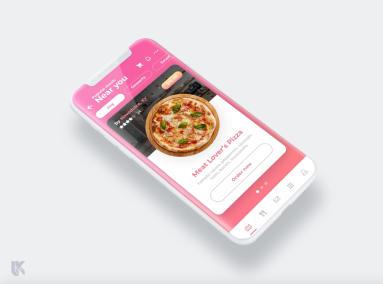 Application for Food Ordering, Restaurants and Cafes